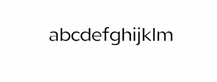 Gorva-Light.otf Font LOWERCASE