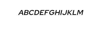 Gorva-Regular-Italic.otf Font UPPERCASE