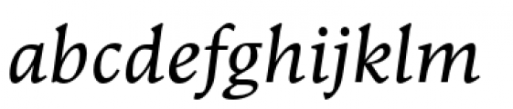 Goodchild Italic Font LOWERCASE