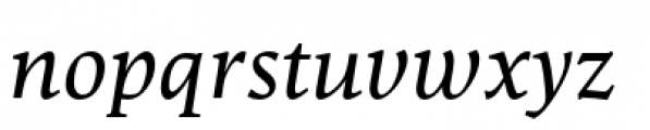 Goodchild Italic Font LOWERCASE