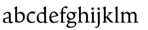 Goodchild Regular Font LOWERCASE