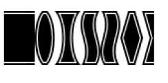 Gothic Extras A Font LOWERCASE