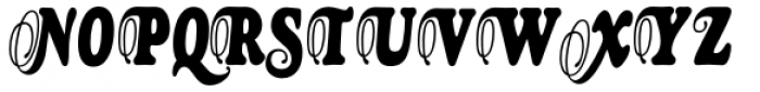 Goudy Two Shoes Font UPPERCASE