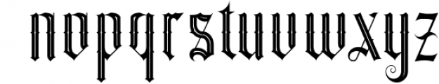 Goliath - Display Font Font LOWERCASE