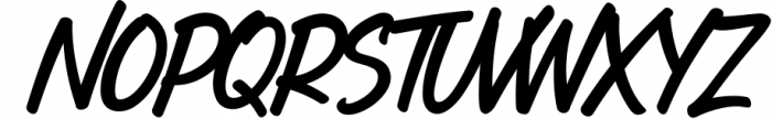 Goliette | Bold Handwritten Font Font UPPERCASE