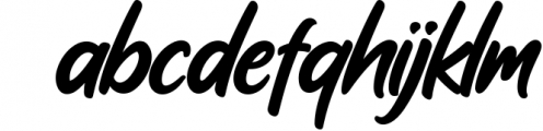 Goliette | Bold Handwritten Font Font LOWERCASE