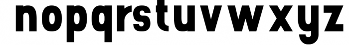 Gonero 5 Font LOWERCASE