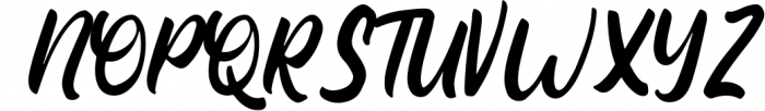 Gontela - Handwritten Font 1 Font UPPERCASE