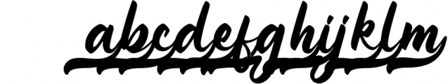 Gontela - Handwritten Font 1 Font LOWERCASE