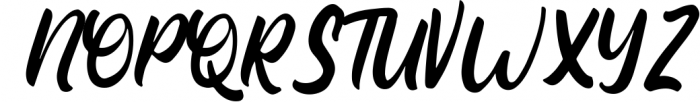 Gontela - Handwritten Font 2 Font UPPERCASE