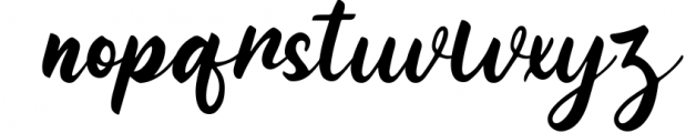 Gontela - Handwritten Font Font LOWERCASE