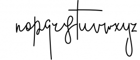 Good Wish Signature font 1 Font LOWERCASE