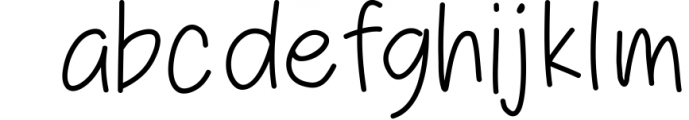 Goody - Handwritting font 1 Font LOWERCASE