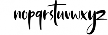 Gotlicks Handwritten Display Font 1 Font LOWERCASE