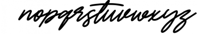 Gottar Adsset Signature Brush Font Font LOWERCASE