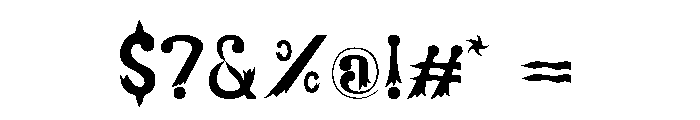 GOAK Font OTHER CHARS