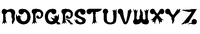 GOAK Font UPPERCASE