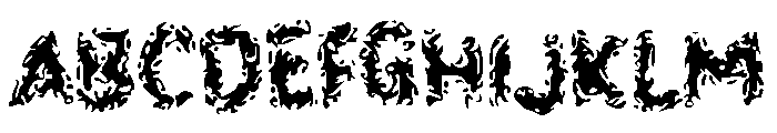 GORENG1 Font UPPERCASE