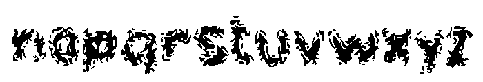 GORENG1 Font LOWERCASE