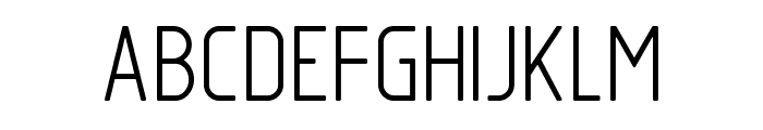 GOSTRUS Type A Font UPPERCASE