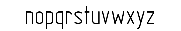 GOSTRUS Type A Font LOWERCASE