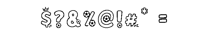 Goalswing Personal Use Regular Font OTHER CHARS