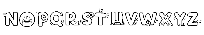 Goalswing Personal Use Regular Font UPPERCASE