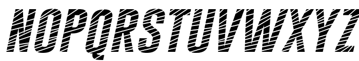Gobold CUTS Italic Font LOWERCASE