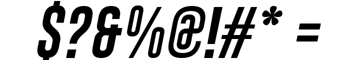 Gobold Extra1 Italic Italic Font OTHER CHARS