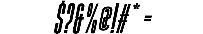 Gobold High Bold Italic Italic Font OTHER CHARS