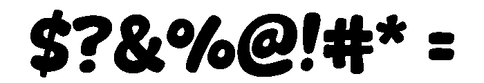 Gocake Font OTHER CHARS