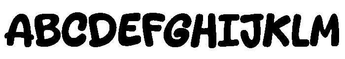 Gocake Font UPPERCASE
