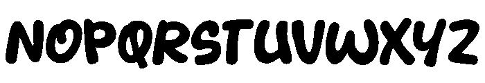 Gocake Font UPPERCASE