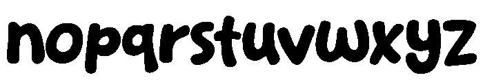 Gocake Font LOWERCASE