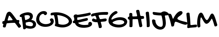 GochiHand-Regular Font UPPERCASE