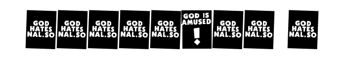 God Hates Westboro Font OTHER CHARS