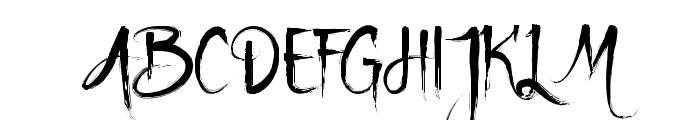 Godfeem Font UPPERCASE