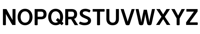 GodoB Font UPPERCASE