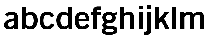 GoetheGothicBold Font LOWERCASE