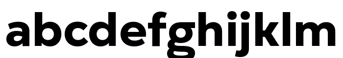 Gogh Extra Bold Font LOWERCASE