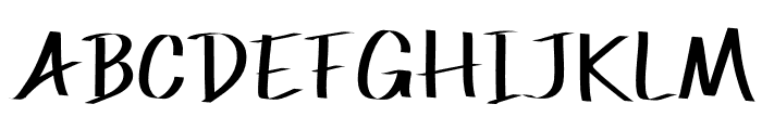 Going Alone Font UPPERCASE