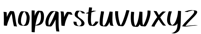Going Alone Font LOWERCASE