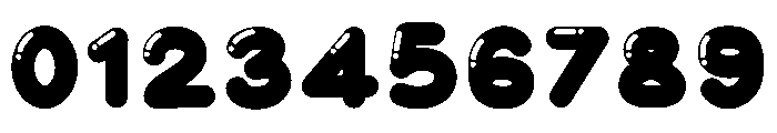 Gokart Bubble Font OTHER CHARS