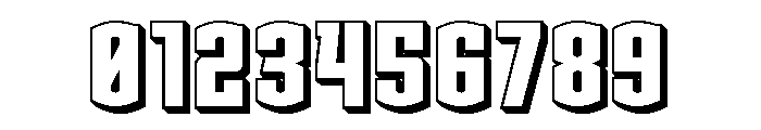 Gold Ingots 3D Font OTHER CHARS