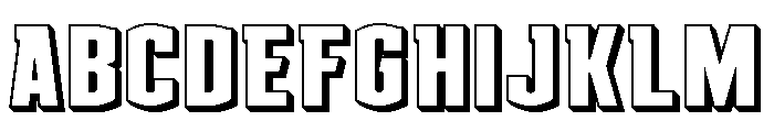 Gold Ingots 3D FONT