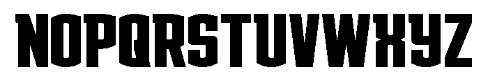 Gold Ingots Compact Font UPPERCASE