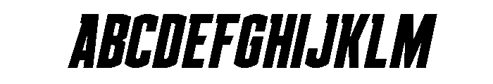 Gold Ingots Condensed Italic FONT
