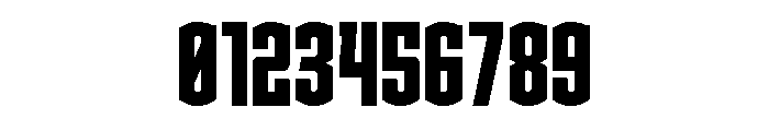 Gold Ingots Condensed Font OTHER CHARS