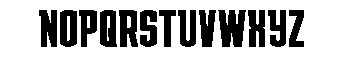 Gold Ingots Condensed Font UPPERCASE