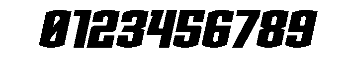 Gold Ingots Expanded Italic Font OTHER CHARS